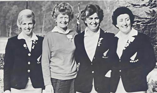 Miss Jane Butler, Annie Lesaffre, Mrs. J. Mangan, Miss Pat Harrison